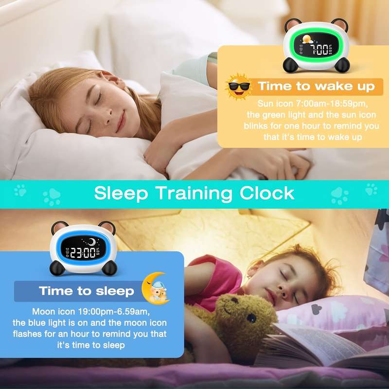 Sleep Training Alarm Clock