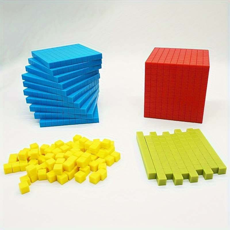 131 Pieces Of Decimal Building Blocks