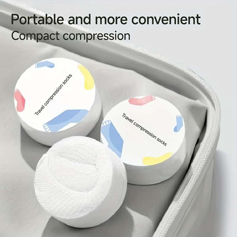 10 Pairs Of Unisex Disposable Quick Dry Travel Socks