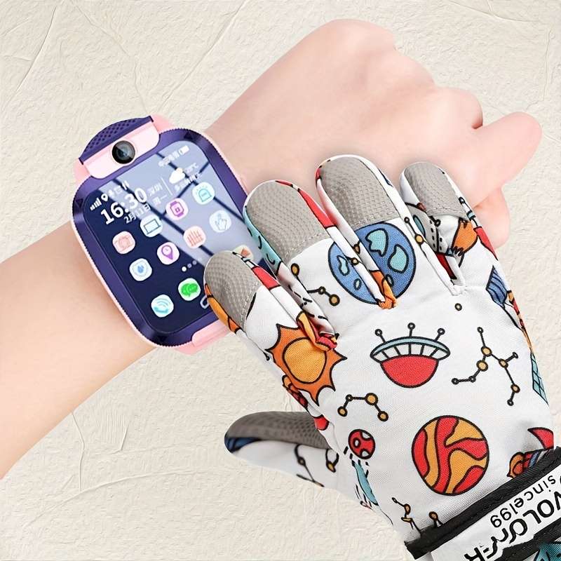 Children's Winter Ski Gloves