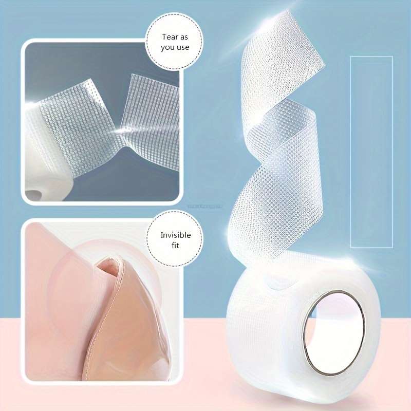 5m Roll Of Clear Silicone Tape Travel Essential