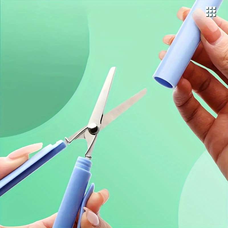 1Pc Mini Portable Folding Scissors