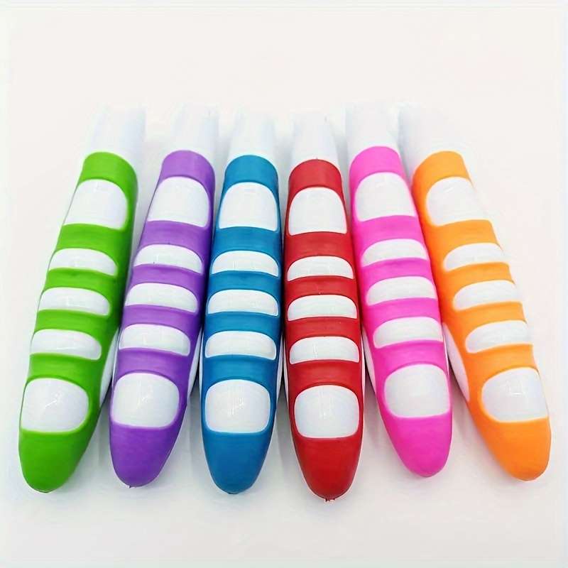 6-Piece Portable Folding Toothbrush