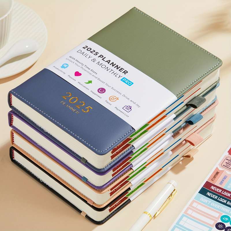 2025 Daily and Monthly Planner for Adults