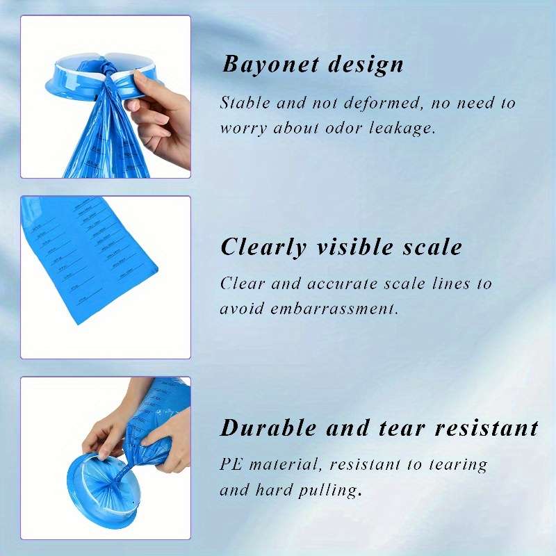 20-pack of leak-proof disposable vomit bags