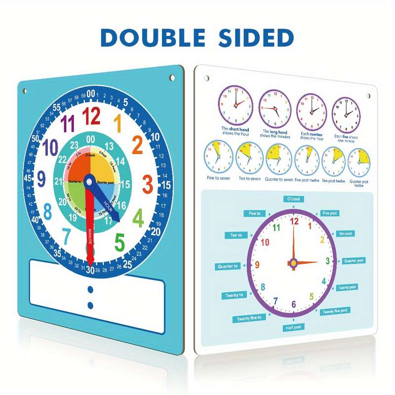 Writable Dry Erase Demo Clock