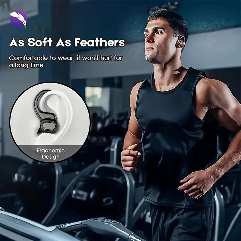Wireless Headphones With Built-In Hd Microphone