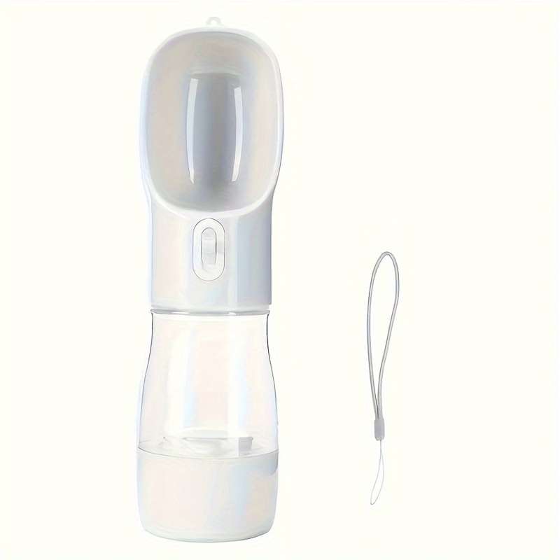 Portable Dog Water Bottle With Food Storage Function