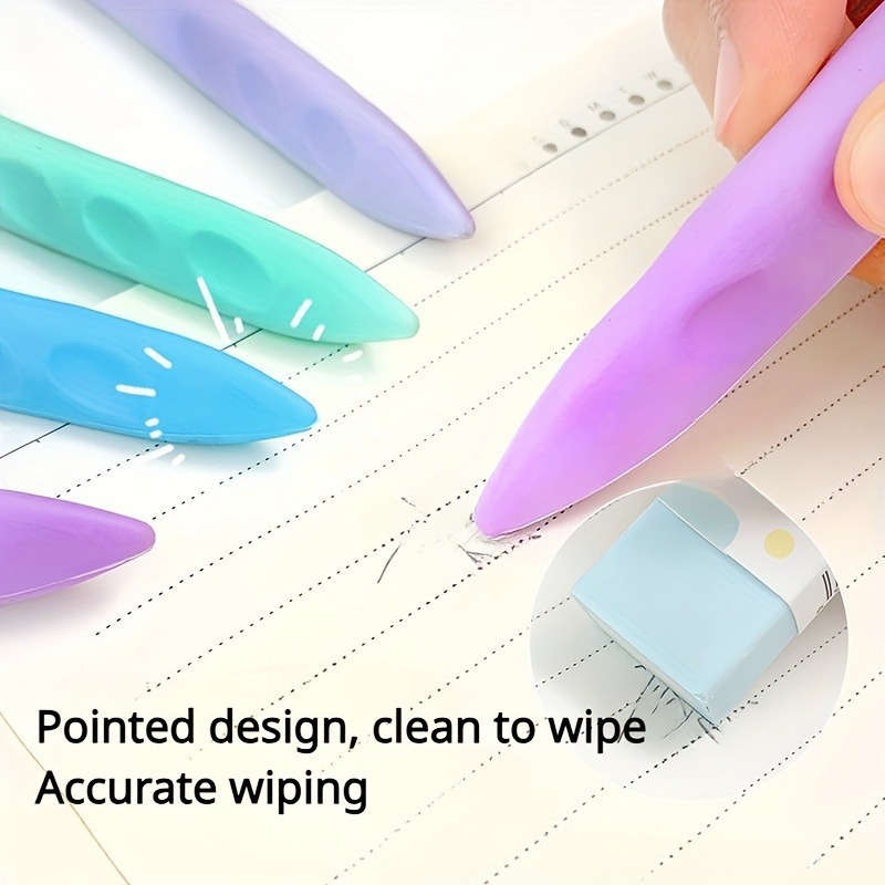 3-Piece Eraser Pencil Eraser Clean And Traceless Set