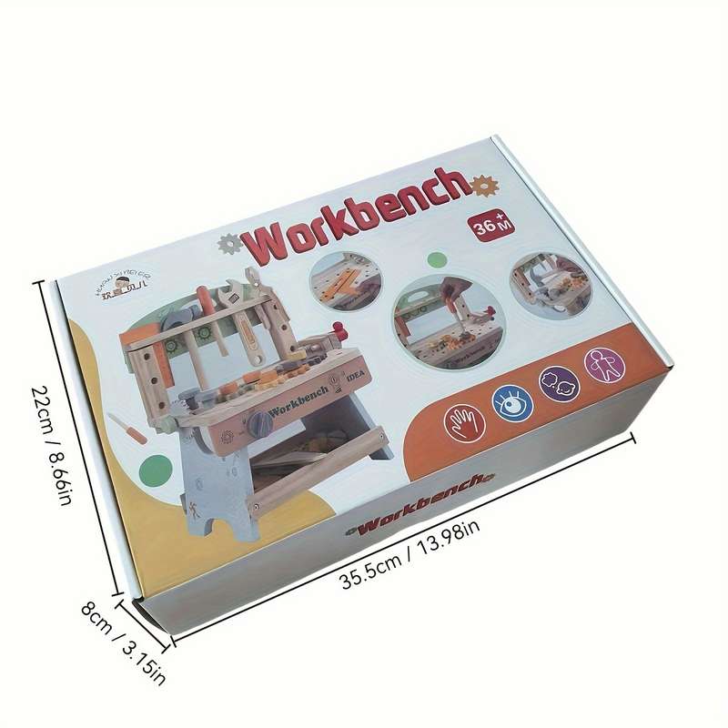 Children's Wooden Tool Set