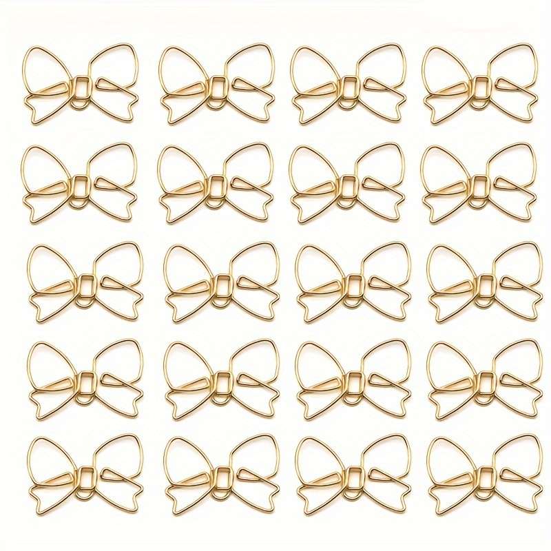20-Pack Butterfly Paper Clip Bookmarks