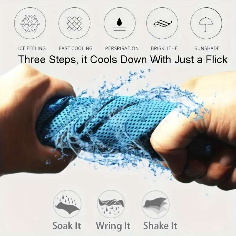 1pc Unisex Quick Dry Sports Towel