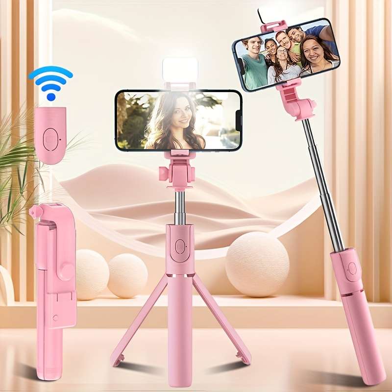 Extended selfie stick fully automatic multifunctional