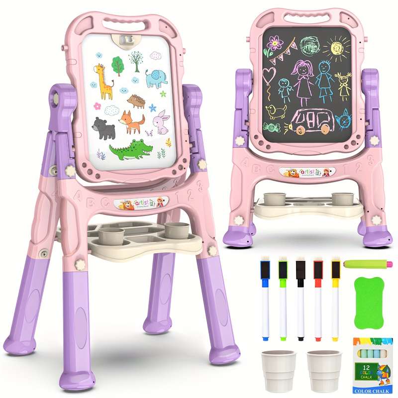 1 Bat Top Double Sided Adjustable Kids Sar Easel