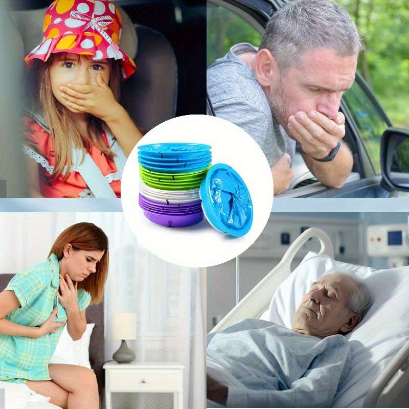 20-pack of leak-proof disposable vomit bags