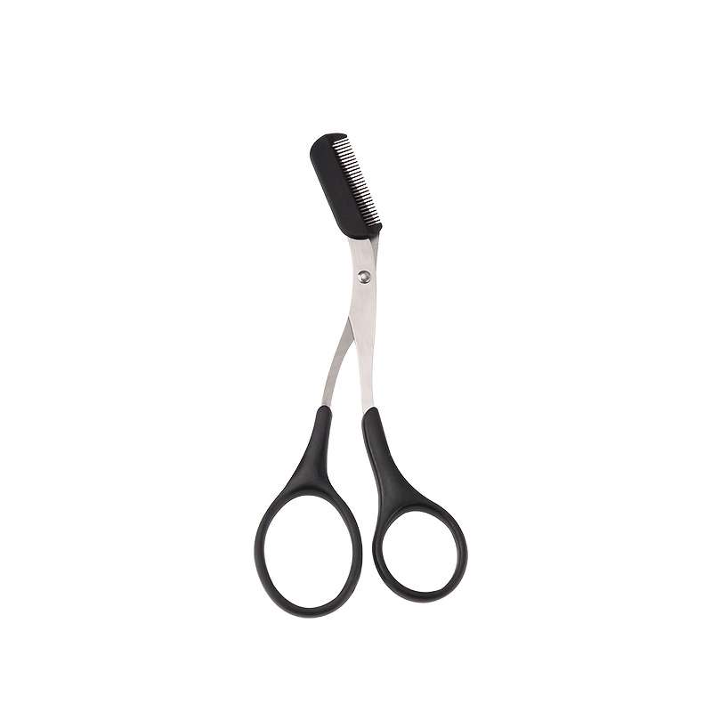 Stainless Steel Eyebrow Razor with Comb - Dual Use, Safe for Beginners