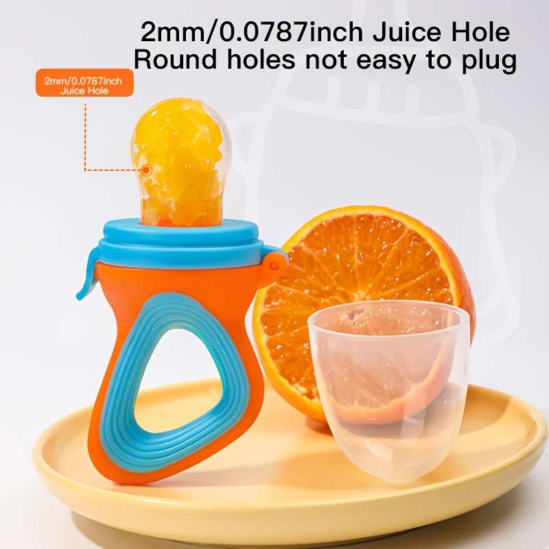 5-Piece Silicone Fruit Feeder Set For Kids