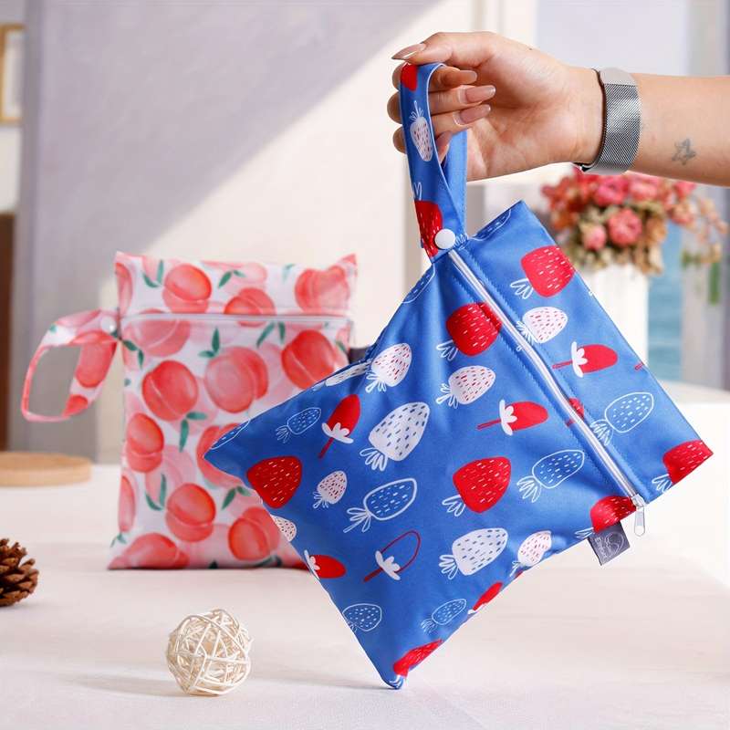 2 Waterproof Washable Storage Bags