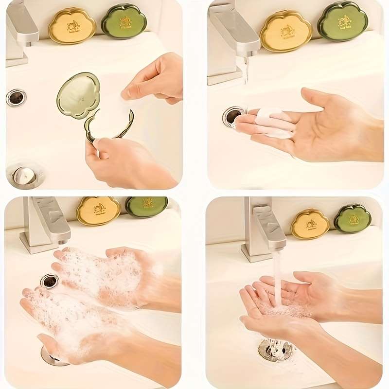 Mini portable disposable travel paper, soap flakes