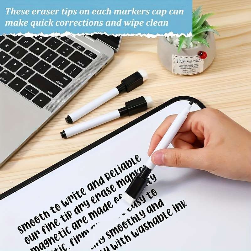 50-Count Black Dry Erase Markers