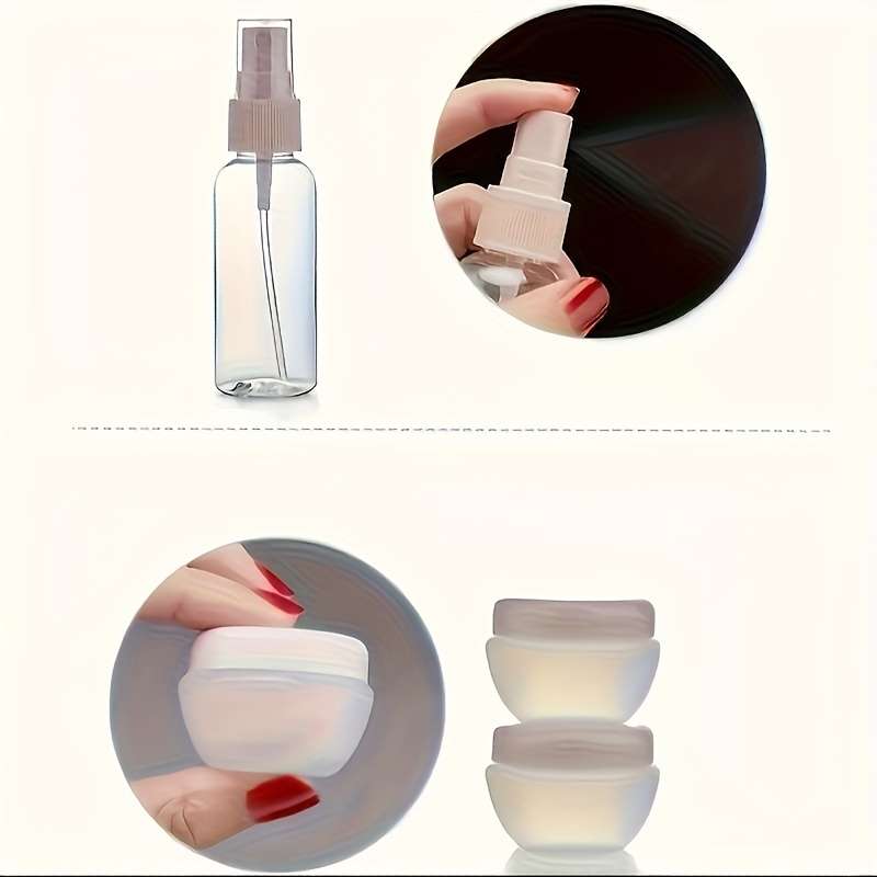 11 Piece Travel Bottle Set - Leak Proof