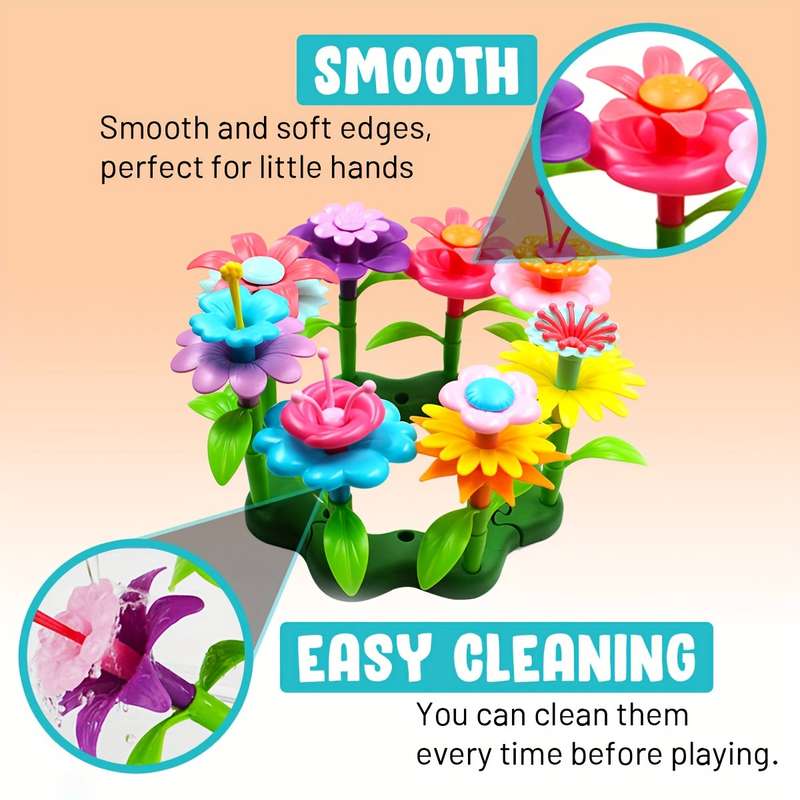 72-piece garden building set