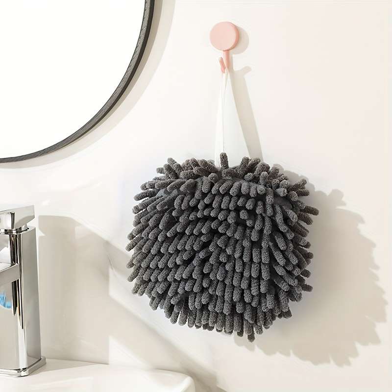 Chenille Towel Hanging Ring Kitchen Towel