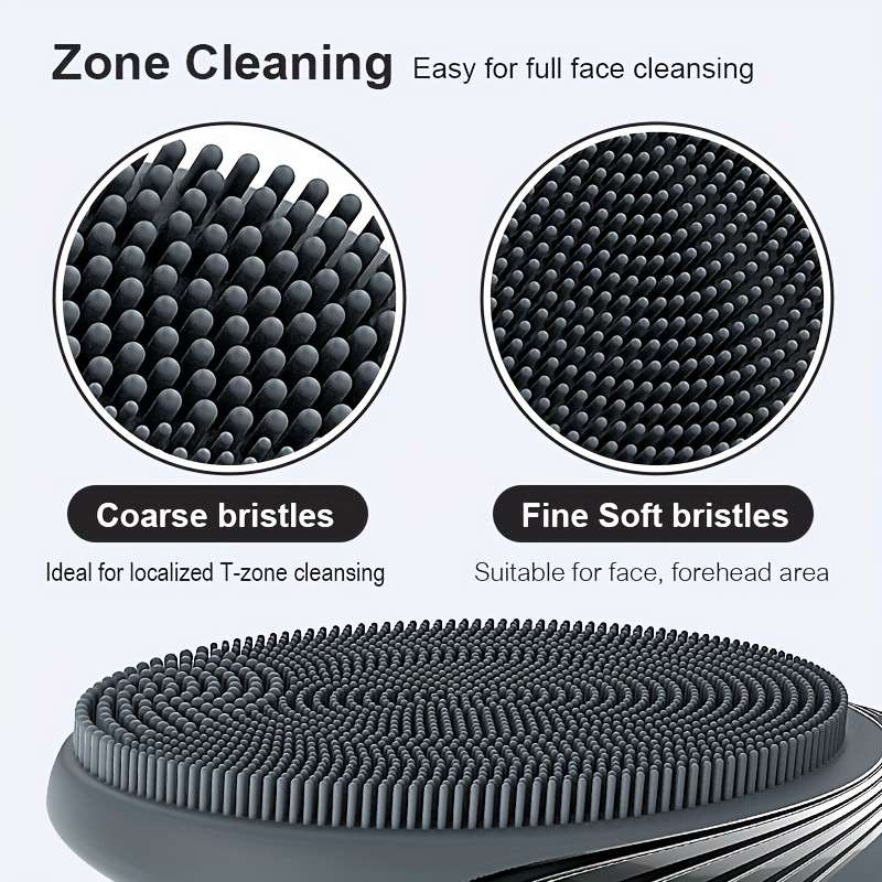 Electric Silicone Facial Cleansing Brush