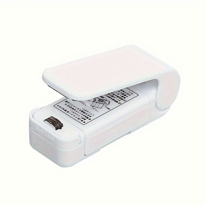 Portable vacuum food sealer, handheld heat sealer for plastic bags, small and easy to use, no need f
