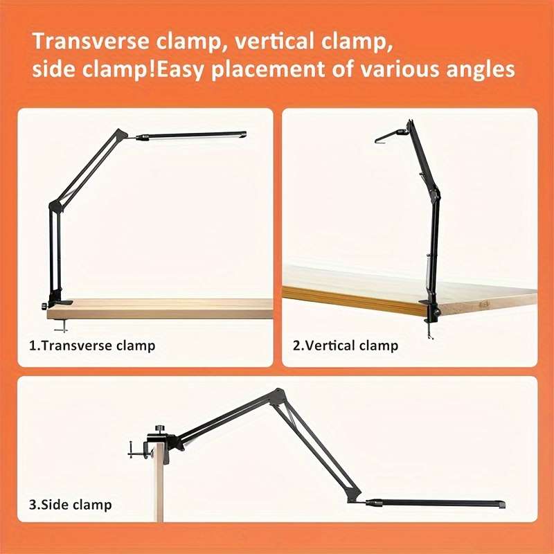 Eye Protection Led Desk Lamp Usb With Clip