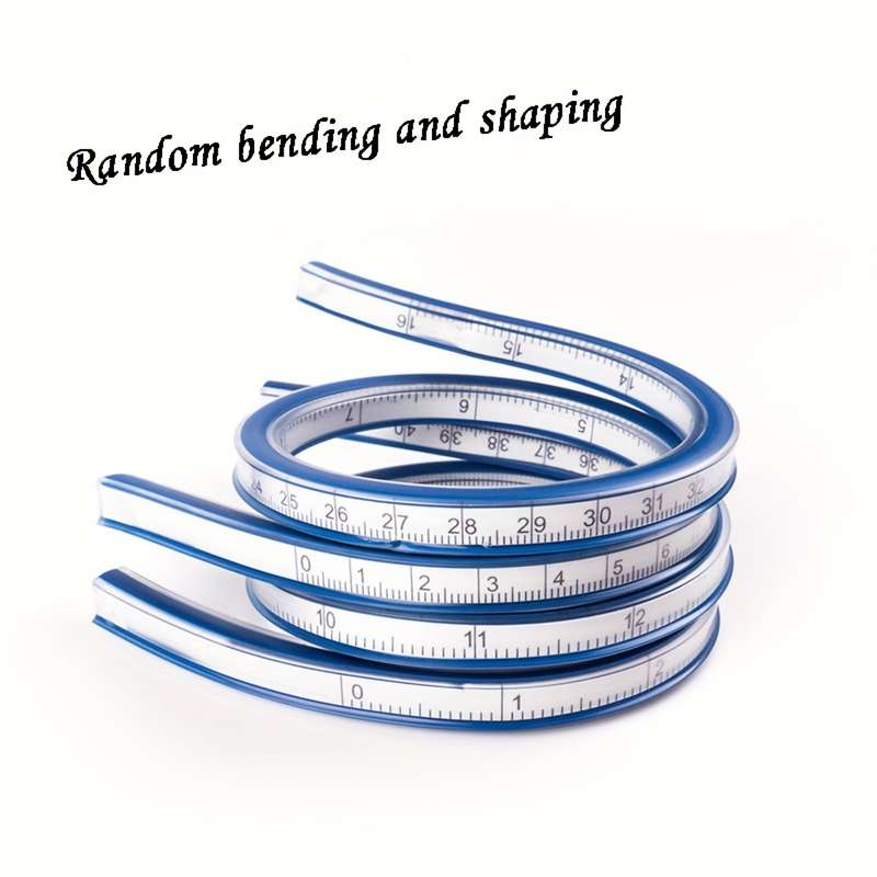 1Pc Curved Snake-Shaped Ruler