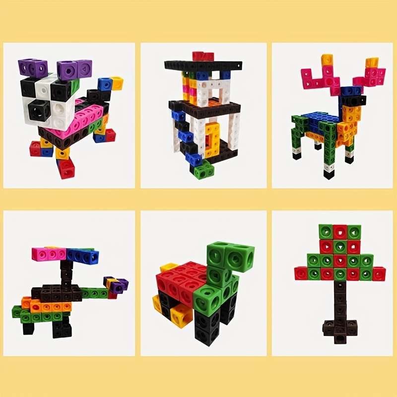 Math Link Cubes Set 100 Cubes