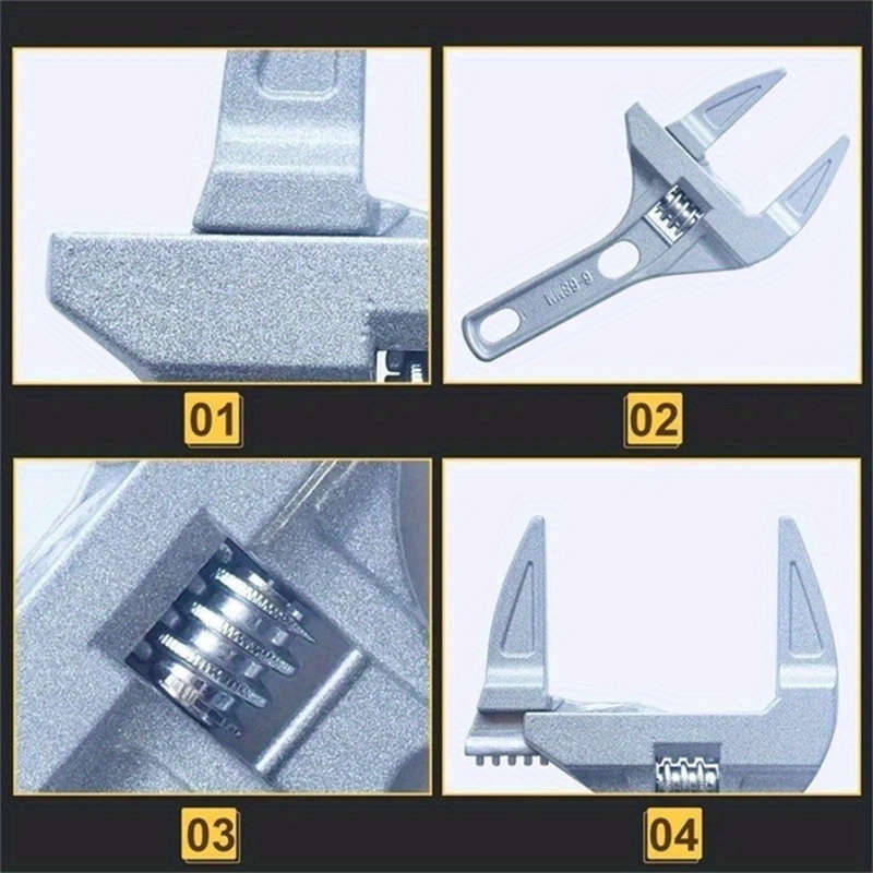 Mini Multi-Function Aluminum Wrench Bathroom