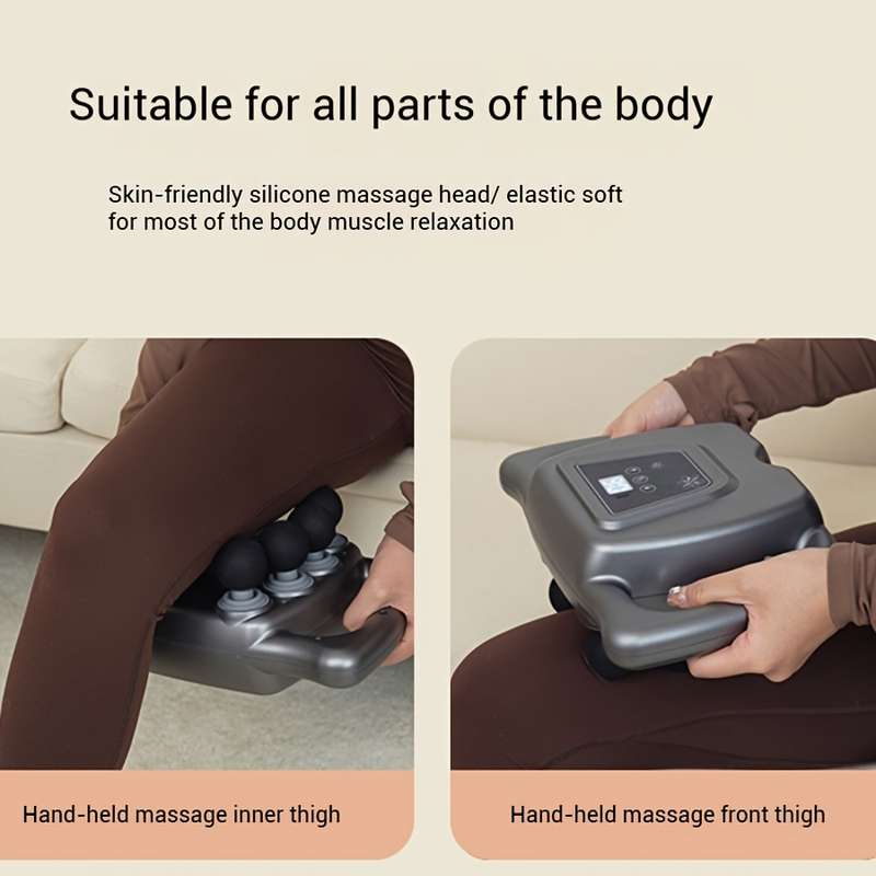 8 Head Massage Gun For Full Body And Neck Massage