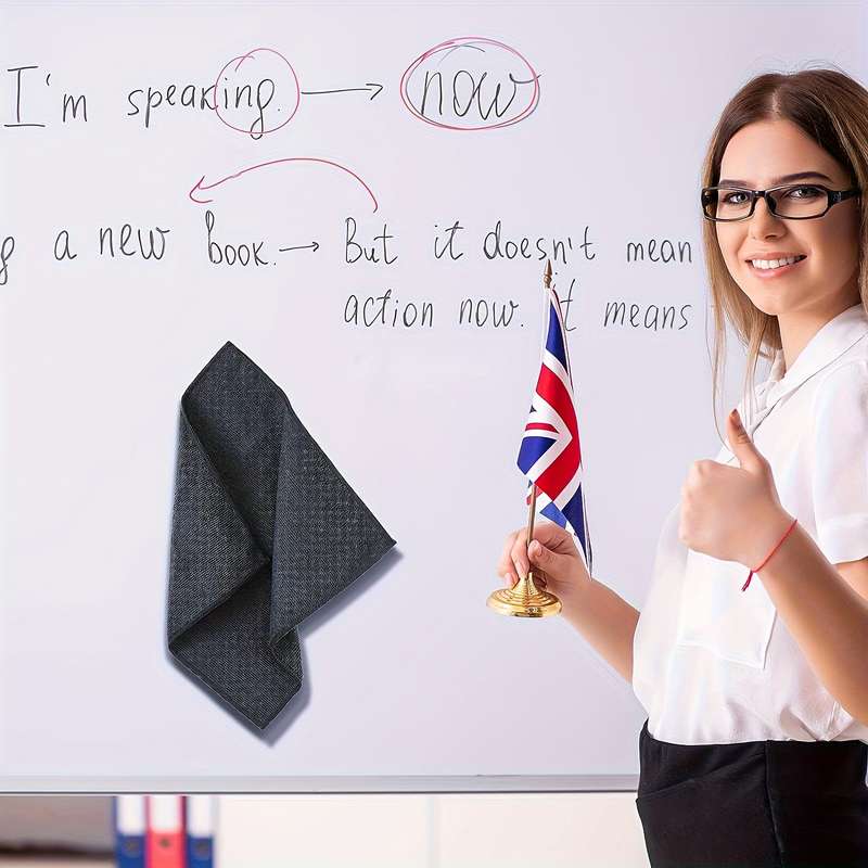 2 Pcs Magnetic Microfiber Cloths