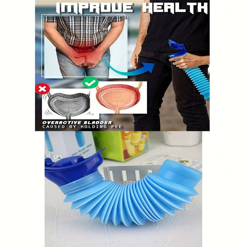 1Pc Foldable Portable Travel Urinal
