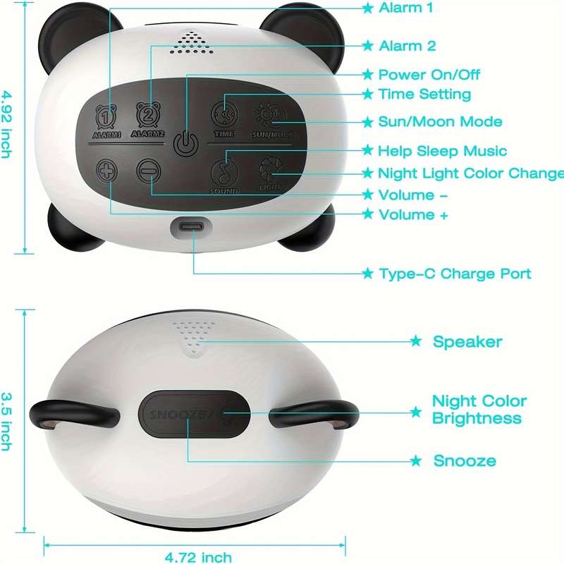 Sleep Training Alarm Clock