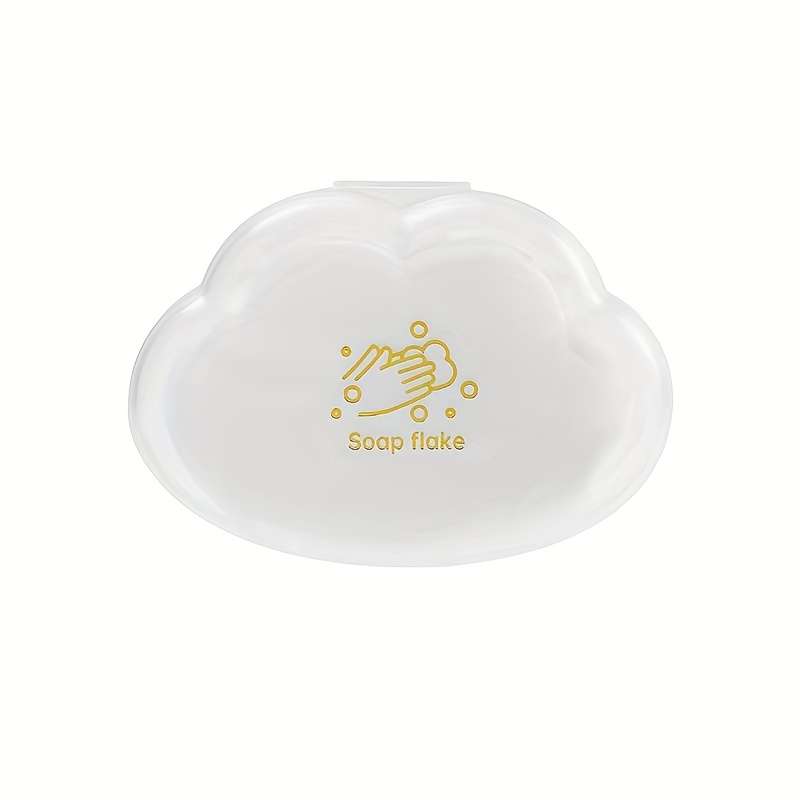 Mini portable disposable travel paper, soap flakes