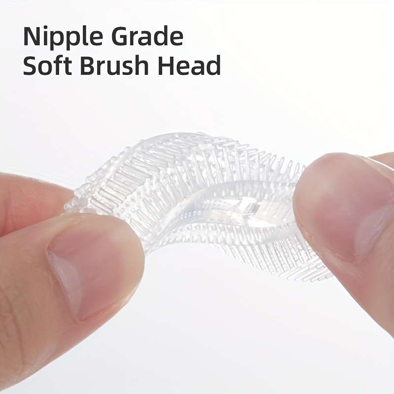 U-Shaped Silicone Cleaning Toothbrush