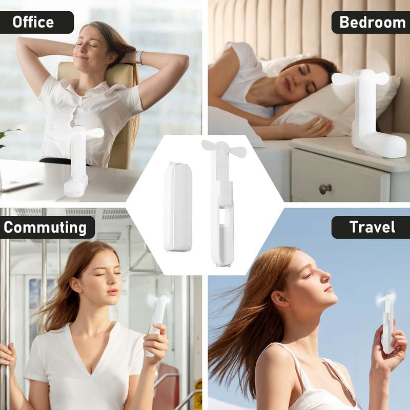 Usb Portable Handheld Fan Foldable
