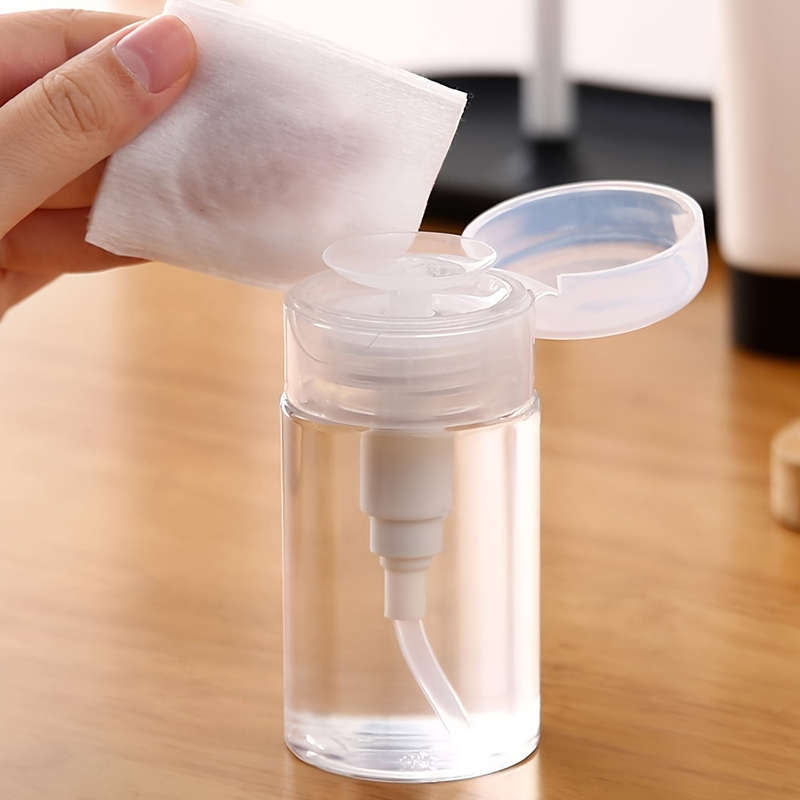 1 Piece Dispenser - Transparent Makeup Storage