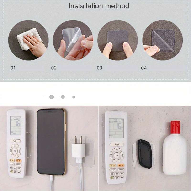70pcs adhesive film hooks strong adhesion seamless waterproof easy to install wall mount