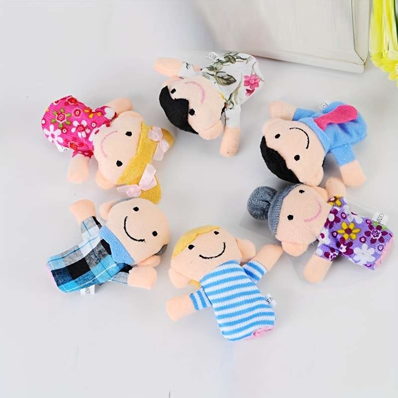 10-Piece Mini Animal Finger Puppet Set