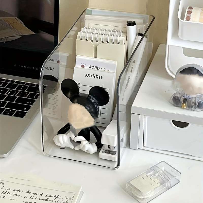 Transparent Bookshelf Book Stand Desktop Stand
