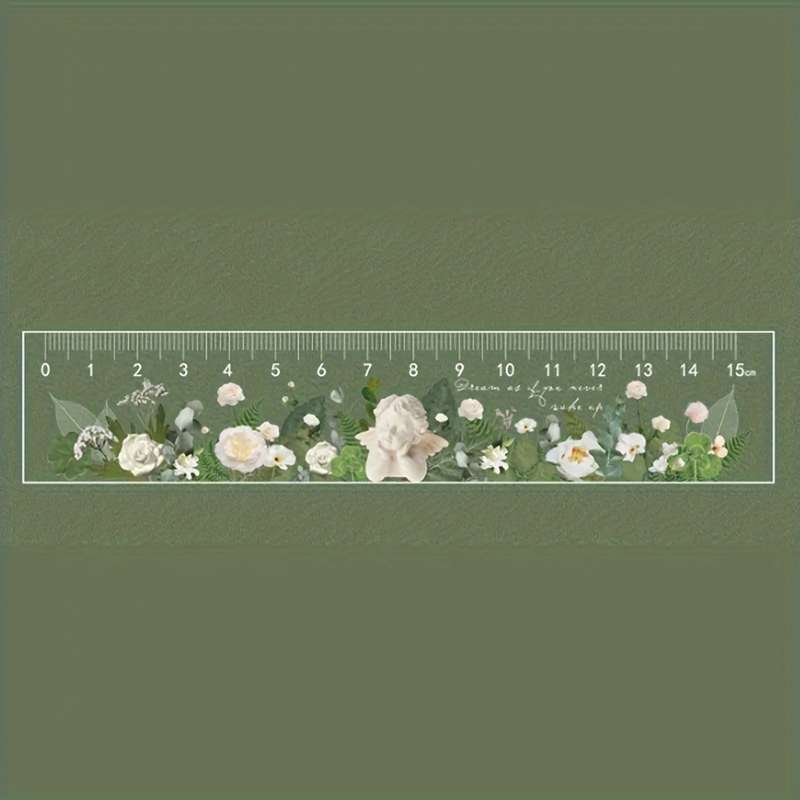 Clear Acrylic 15cm School Ruler