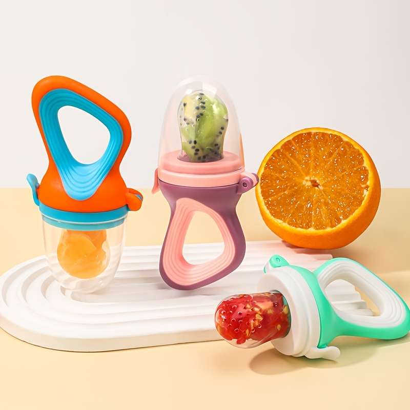 5-Piece Silicone Fruit Feeder Set For Kids