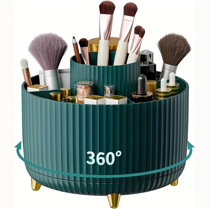 360 Rotating Desktop Organizer - 5 Slot Pen Holder