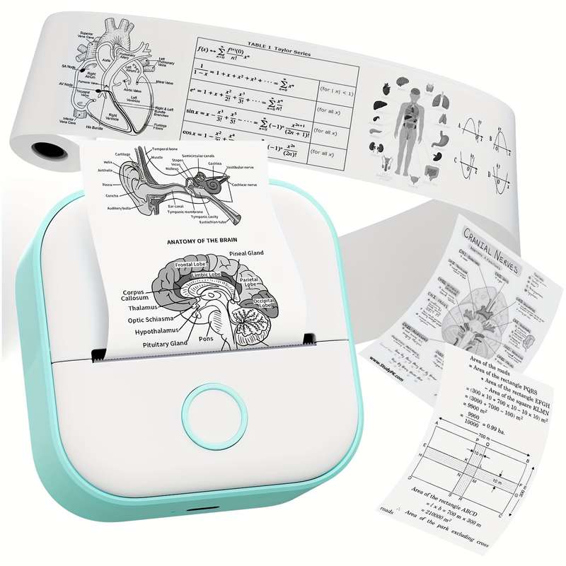 Mini Thermal Printer Wireless Sticker Maker