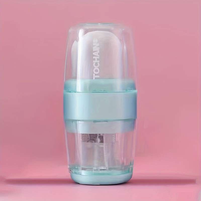 2-In-1 Mini Pencil Sharpener And Oval Eraser