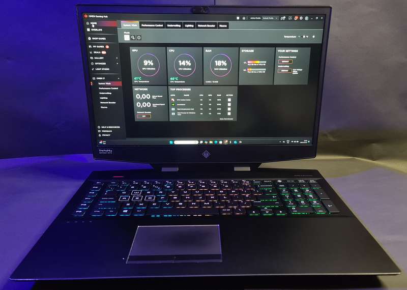 HP Omen 17 Core i9 9880H RTX 2080 (8GB) 150W 32GB Ram 512GB Nvme+1TB HDD